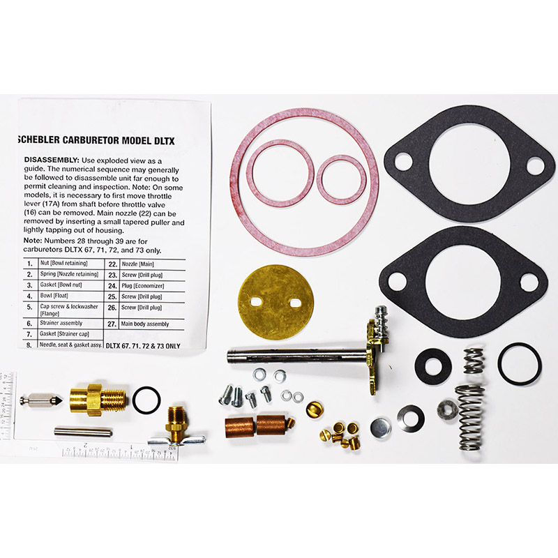 CK677 Carburetor Kit for Marvel-Schebler DLTX