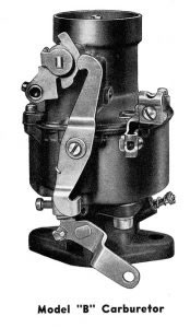 Rochester Model B - Manual Choke
