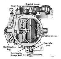 Stromberg WWC carburetor parts