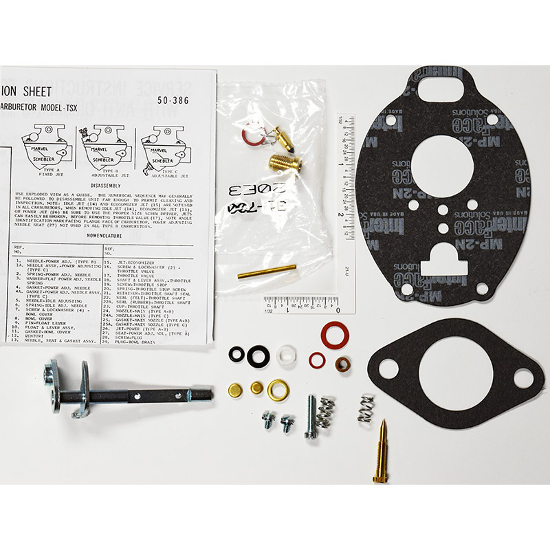 CK6125 Carburetor Kit for Marvel-Schebler TSX